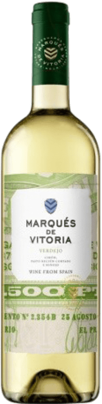 Envio grátis | Vinho Branco Marqués de Vitoria Jovem D.O.Ca. Rioja La Rioja Espanha Verdejo 75 cl