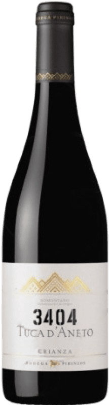 11,95 € | Red wine 3404 Tuca d'Aneto Aged D.O. Somontano Aragon Spain 75 cl