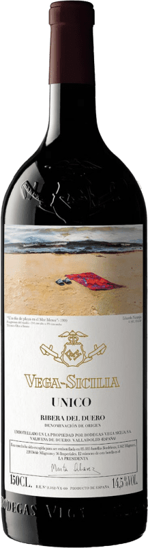899,95 € Free Shipping | Red wine Vega Sicilia Único Grand Reserve D.O. Ribera del Duero Magnum Bottle 1,5 L