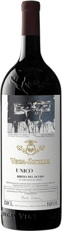 1 125,95 € Бесплатная доставка | Красное вино Vega Sicilia Único Гранд Резерв D.O. Ribera del Duero бутылка Магнум 1,5 L