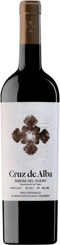 Envío gratis | Vino Tinto Cruz de Alba Crianza D.O. Ribera del Duero Castilla y León España Tempranillo Botella Magnum 1,5 L