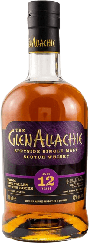 68,95 € | ウイスキーシングルモルト Glenallachie スペイサイド イギリス 12 年 70 cl