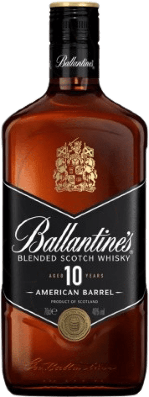 免费送货 | 威士忌混合 Ballantine's American Barrel 英国 10 岁 1 L