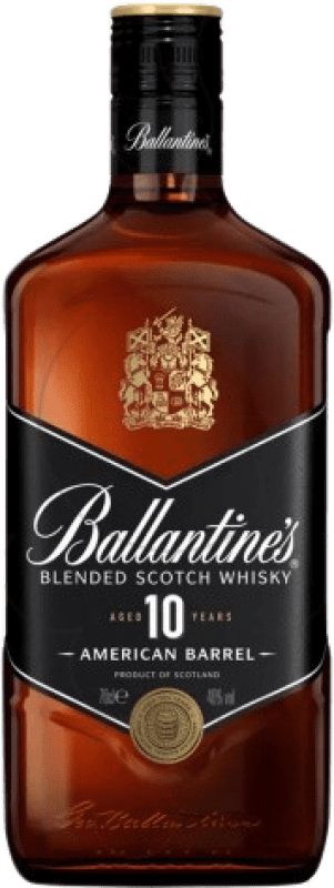 23,95 € Бесплатная доставка | Купажированный виски Ballantine's American — Американский, Barrel — Бочка 10 Лет