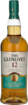 ウイスキーシングルモルト Glenlivet 12 年 70 cl