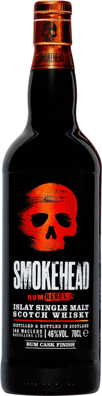 61,95 € | Single Malt Whisky Ian Macleod Smokehead Rebel Cask Finish — Fassreifung Islay Großbritannien 70 cl
