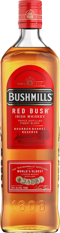 Free Shipping | Blended Whisky Bushmills Red Bush Ireland 70 cl