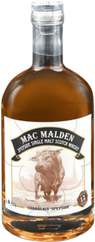 Envío gratis | Whisky Blended Mac Malden Charolais Reserva Reino Unido Botella Medium 50 cl