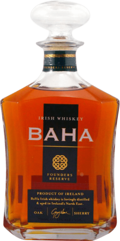 Envoi gratuit | Whisky Blend Baha Founders Réserve Irlande 70 cl