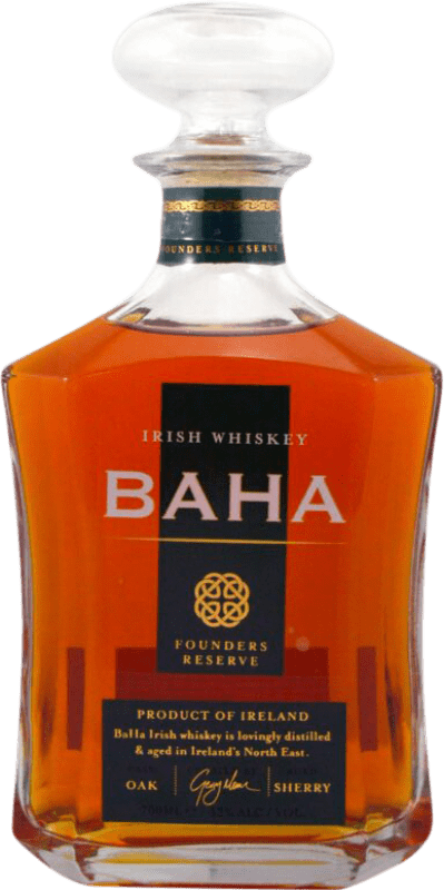 Free Shipping | Whisky Blended Baha Founders Reserve Ireland 70 cl