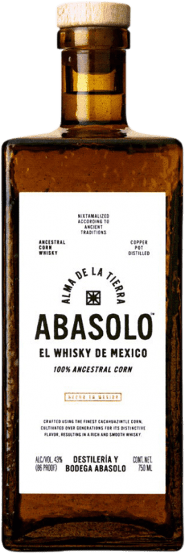 42,95 € | Blended Whisky Abasolo Ancestral Corn Reserve Mexico 70 cl