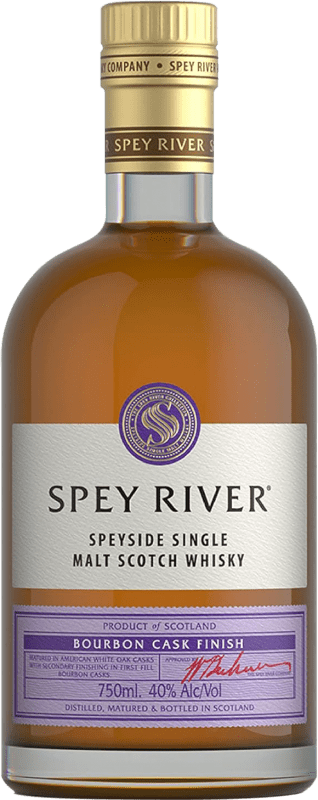 Envoi gratuit | Single Malt Whisky Spey River Speyside Royaume-Uni 70 cl