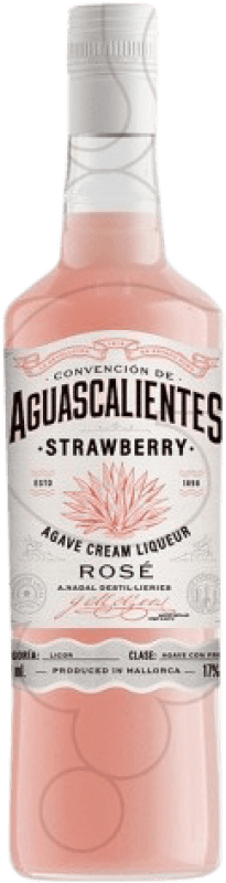 送料無料 | リキュールクリーム Antonio Nadal Aguascalientes Strawberry Rosé スペイン 70 cl