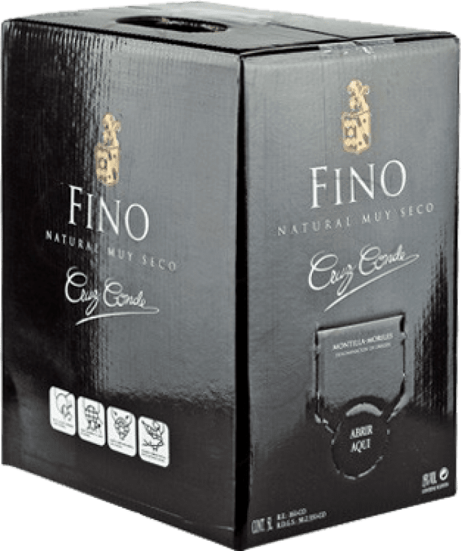 29,95 € 免费送货 | 强化酒 Cruz Conde Fino D.O. Montilla-Moriles Bag in Box 5 L