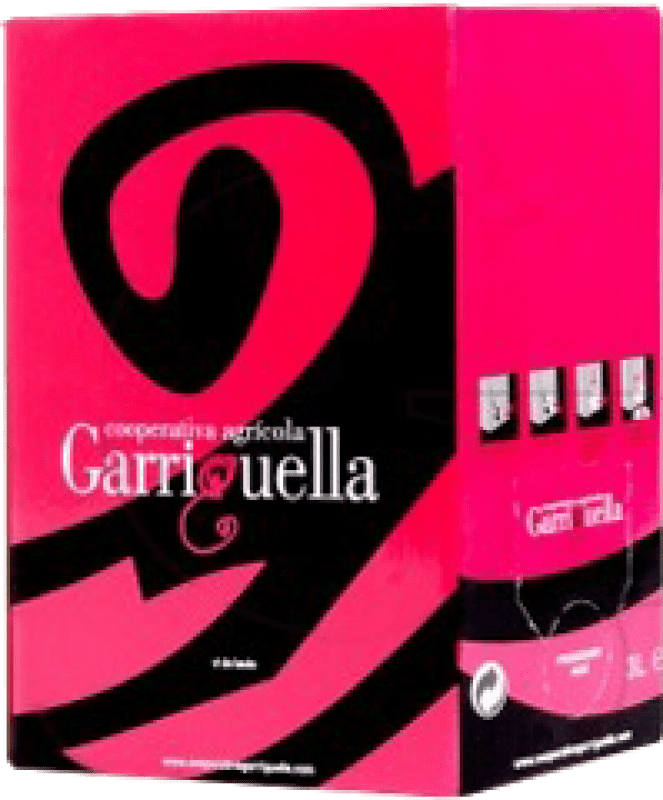 17,95 € | Rosé Wine Garriguella Catalonia Spain Garnacha — Grenache, Mazuelo, Cariñena — Carignan Bag in Box 5 L