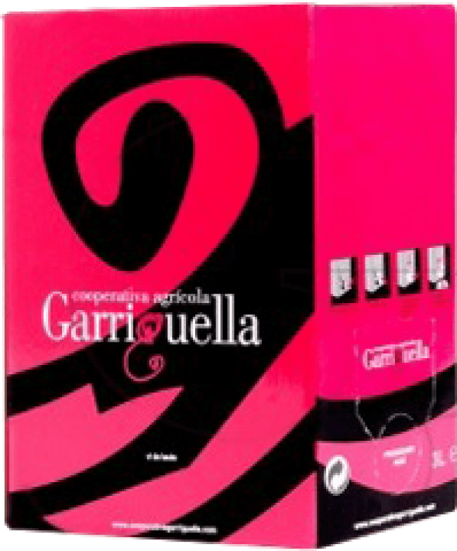 17,95 € | Rosé wine Garriguella Rosado Catalonia Spain Grenache, Mazuelo, Carignan Bag in Box 5 L