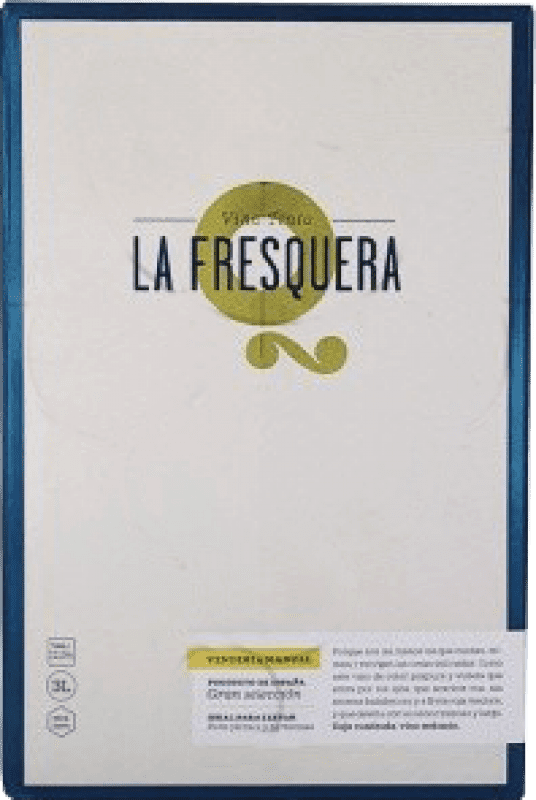 免费送货 | 红葡萄酒 La Fresquera 拉里奥哈 西班牙 Tempranillo — 丹魄, Garnacha — 歌海娜 Bag in Box — 盒中袋 3 L