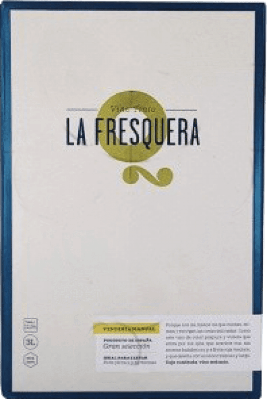 Free Shipping | Red wine La Fresquera Tinto The Rioja Spain Tempranillo, Grenache Bag in Box 3 L