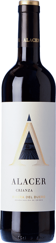 送料無料 | 赤ワイン Bodegas Riojanas Alacer 高齢者 D.O. Ribera del Duero カスティーリャ・イ・レオン スペイン Tempranillo 75 cl