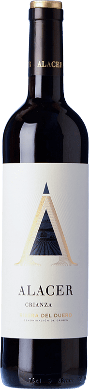 12,95 € Kostenloser Versand | Rotwein Bodegas Riojanas Alacer Alterung D.O. Ribera del Duero