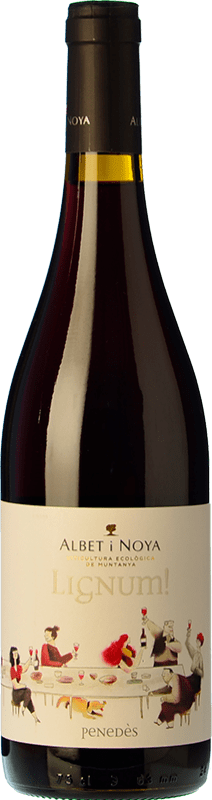 10,95 € | Красное вино Albet i Noya Lignum Negre D.O. Penedès Каталония Испания Tempranillo, Merlot, Syrah, Grenache, Cabernet Sauvignon 75 cl