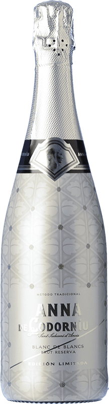 10,95 € | Blanc mousseux Codorníu Anna Edición Limitada Brut Réserve D.O. Cava Catalogne Espagne Macabeo, Xarel·lo, Chardonnay, Parellada 75 cl