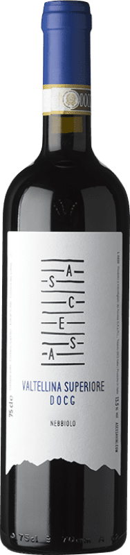 16,95 € 送料無料 | 赤ワイン Ascesa D.O.C. Valtellina Rosso