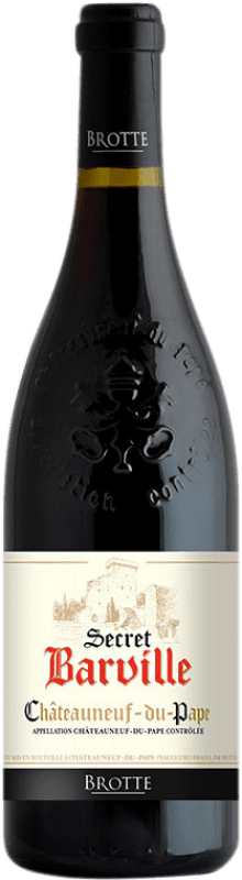 免费送货 | 红酒 Brotte Secret Barville 岁 A.O.C. Châteauneuf-du-Pape 普罗旺斯 法国 Syrah, Grenache, Monastrell 75 cl