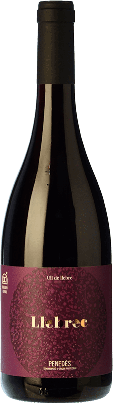 Бесплатная доставка | Красное вино Bergonyó i Durall Llebrec D.O. Penedès Каталония Испания Tempranillo — Темпранильо 75 cl