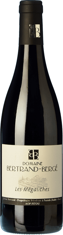 Free Shipping | Red wine Bertrand Bergé Les Mégalithes I.G.P. Vin de Pays Languedoc Languedoc France Grenache, Carignan 75 cl