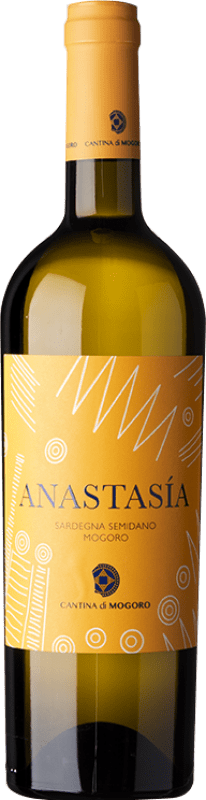 Envio grátis | Vinho branco Cantina di Mogoro Anastasia Semidano di Mogoro Sardenha Itália 75 cl