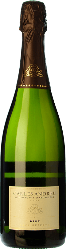 11,95 € | 白起泡酒 Carles Andreu 香槟 预订 D.O. Cava 加泰罗尼亚 西班牙 Macabeo, Xarel·lo, Chardonnay, Parellada 75 cl