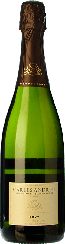 17,95 € Envio grátis | Espumante branco Carles Andreu Brut Reserva D.O. Cava