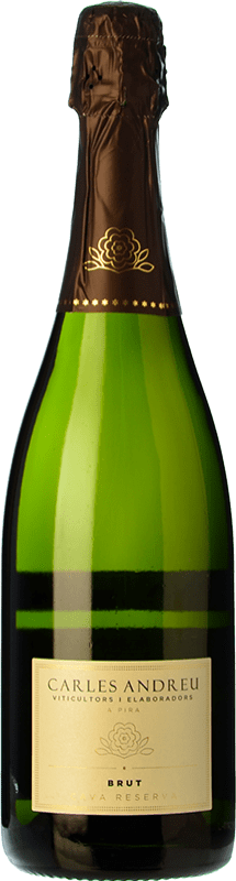 10,95 € | White Sparkling Wine Carles Andreu Brut Reserve D.O. Cava Catalonia Spain Macabeo, Xarel·lo, Chardonnay, Parellada 75 cl
