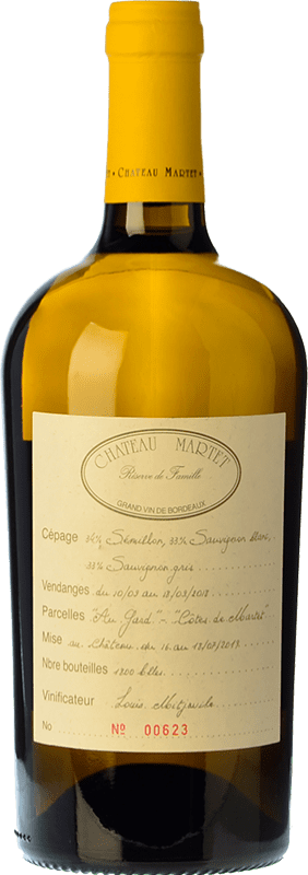 51,95 € | Vino Blanco Château Martet Reserva Familiar A.O.C. Entre-deux-Mers Burdeos Francia Sémillon, Sauvignon Gris, Sauvignon 75 cl