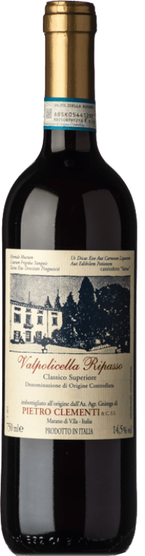 Бесплатная доставка | Красное вино Clementi D.O.C. Valpolicella Ripasso Венето Италия Corvina — Корвина, Corvinone — Корвиноне 75 cl