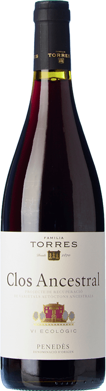15,95 € | Red wine Torres Clos Ancestral D.O. Penedès Catalonia Spain Tempranillo, Grenache 75 cl
