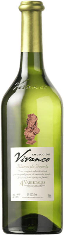 27,95 € | Vin blanc Vivanco Colección 4 Varietales Blanco de Guarda D.O.Ca. Rioja La Rioja Espagne Viura, Grenache Blanc, Tempranillo Blanc, Maturana Blanc 75 cl