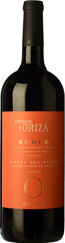 12,95 € | Red wine Pagos del Rey Condado de Oriza Oak D.O. Ribera del Duero Castilla y León Spain Tempranillo Magnum Bottle 1,5 L
