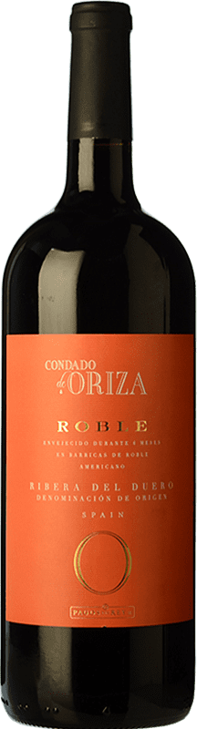 22,95 € | Красное вино Pagos del Rey Condado de Oriza Дуб D.O. Ribera del Duero Кастилия-Леон Испания Tempranillo бутылка Магнум 1,5 L