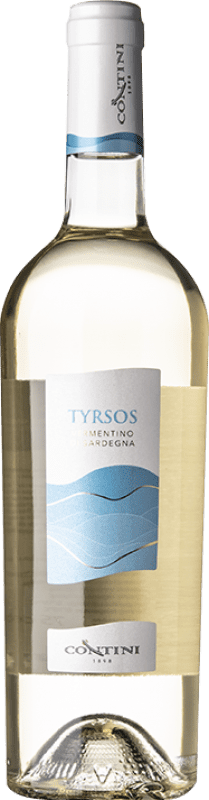 Free Shipping | White wine Contini Tyrsos D.O.C. Vermentino di Sardegna Sardegna Italy Vermentino 75 cl