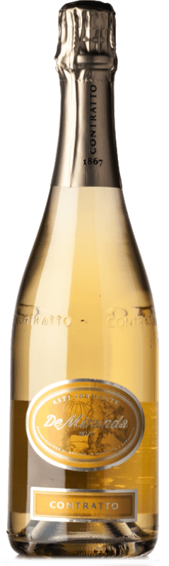 Envio grátis | Espumante branco Contratto De Miranda D.O.C.G. Asti Piemonte Itália Mascate 75 cl