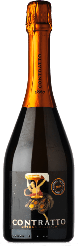 101,95 € | 白スパークリングワイン Contratto Cuvée Special エキストラブラット 予約 イタリア Pinot Black, Chardonnay 75 cl