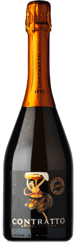 89,95 € 送料無料 | 白スパークリングワイン Contratto Cuvée Special エキストラブラット 予約