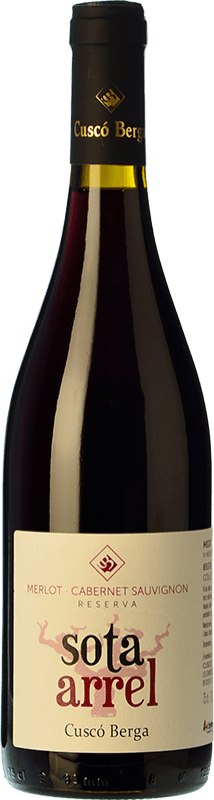 14,95 € | 红酒 Cuscó Berga Sota Arrel 西班牙 Merlot, Cabernet Sauvignon 75 cl