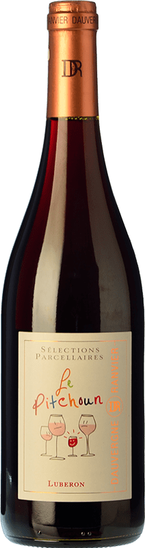 Free Shipping | Red wine Dauvergne et Ranvier Le Pitchoun Rouge A.O.C. Côtes du Luberon Rhône France Syrah, Grenache 75 cl