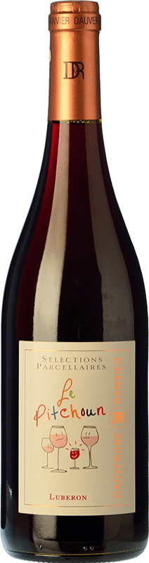 Envoi gratuit | Vin rouge Dauvergne et Ranvier Le Pitchoun Rouge A.O.C. Côtes du Luberon Rhône France Syrah, Grenache 75 cl