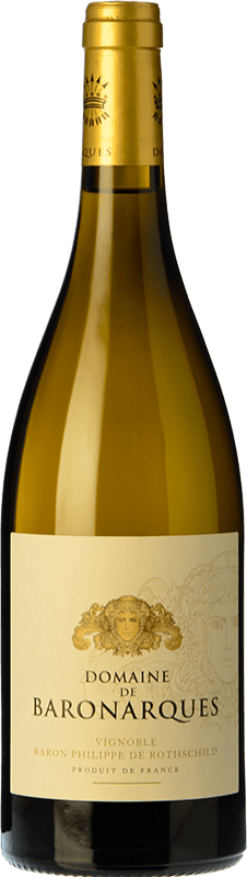 Бесплатная доставка | Белое вино Baronarques Limoux A.O.C. Blanquette de Limoux Лангедок Франция Chardonnay 75 cl