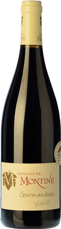 Free Shipping | Red wine Montine Gourmandises Rouge A.O.C. Côtes du Rhône Rhône France Syrah, Grenache, Cinsault 75 cl