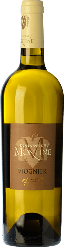 Бесплатная доставка | Белое вино Domaine de Montine A.O.C. Côtes du Rhône Рона Франция Viognier 75 cl